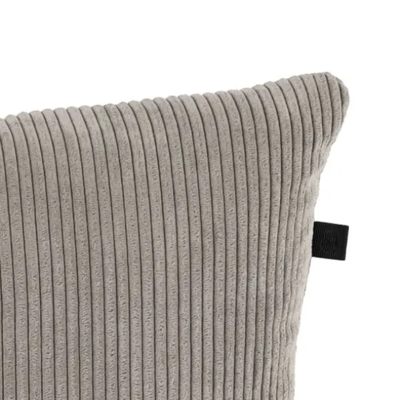 Overseas Rib Kussen - 45 x 45 cm - Smoke