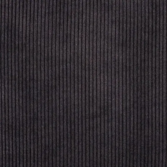 Overseas Rib Kussen - 45 x 45 cm - Smoke