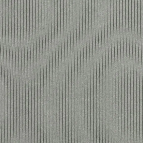 Overseas Rib Kussen - 45 x 45 cm - Smoke