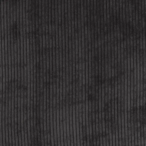 Overseas Rib Kussen - 45 x 45 cm - Smoke