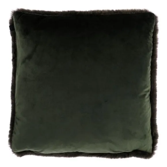 Overseas Rino Fur Kussen - 45 x 45 cm - Navy