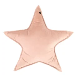 Overseas Star Kussen – Velours – Beige
