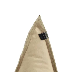 Overseas Star Kussen – Velours – Beige