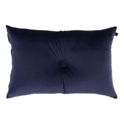 Overseas Velours Button Kussen - Rose Dust