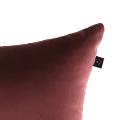 Overseas Velours Button Kussen - Rose Dust