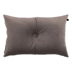 Overseas Velours Button Kussen - Rose Dust