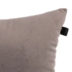 Overseas Velours Button Kussen - Rose Dust