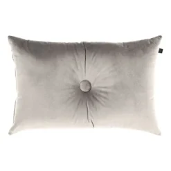 Overseas Velours Button Kussen - Rose Dust