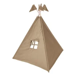 Overseas With Flags Tipi – Velours – Beige