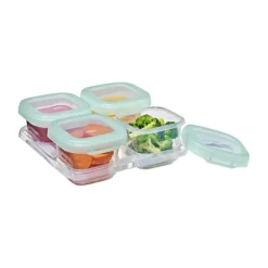OXO Tot Diepvriesdoosjes Set - Opal - 4x180 ml