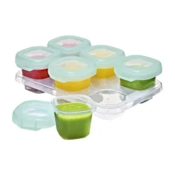 OXO Tot Diepvriesdoosjes Set - 6x60 ml - Opal