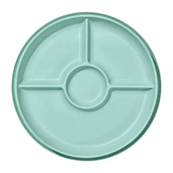 Oxo Tot Stick & Stay Bord met 3 vakjes - Blossom