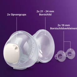 Philips Avent Accessoire - Handsfree Dubbele Opvangcups