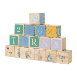 Pieter Konijn Houten ABC Blokken - 12+ maanden