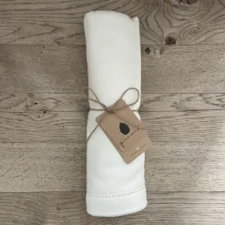 Pine Cone Björk Wikkeldoek - 120 x 120 cm - Blue Blossom