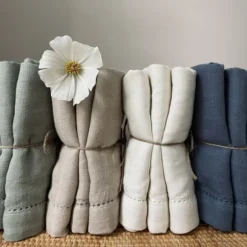 Pine Cone Edith Hydrofiele Doeken - 3 Stuks - 70 x 70 cm - Natura Dot