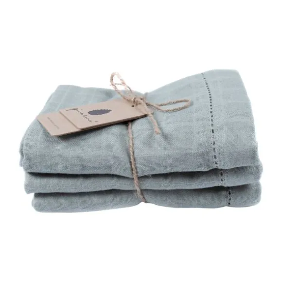 Pine Cone Edith Hydrofiele Doeken - 3 Stuks - 70 x 70 cm - Natura Dot