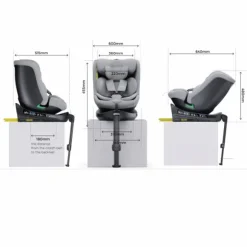 Puck Autostoel - JUNE - 360° Draaibaar - Sand