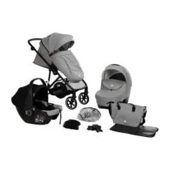 Puck Carl Kinderwagen 3-in-1 - Grijs