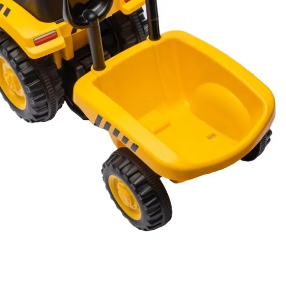 Puck CAT Tractor Loopauto met Aanhanger