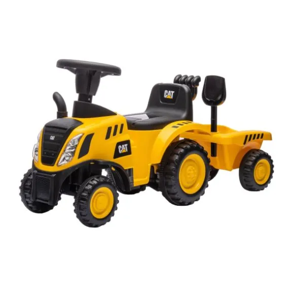 Puck CAT Tractor Loopauto met Aanhanger
