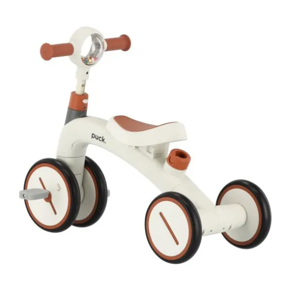 Puck 3-In-1 Driewieler - Wit/Bruin