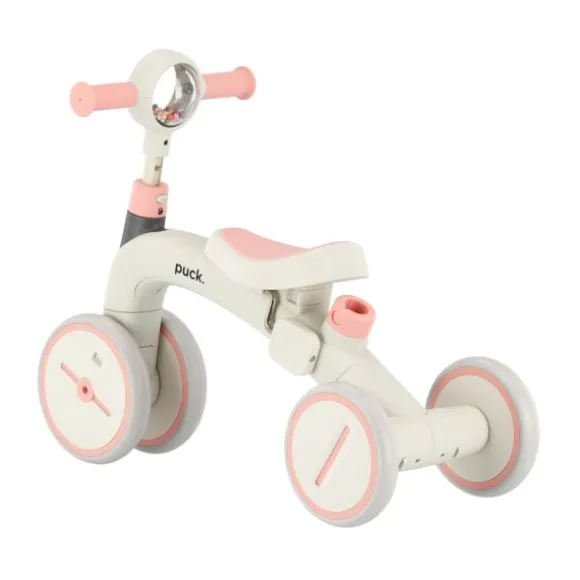 Puck 3-In-1 Driewieler - Wit/Bruin