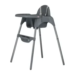 Puck Kinderstoel - 3 in 1 - Mat Grijs