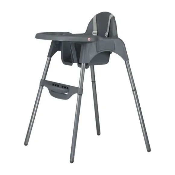 Puck Kinderstoel - 3 in 1 - Mat Grijs
