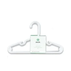 Puck Kledinghanger - 8 Stuks - Wit