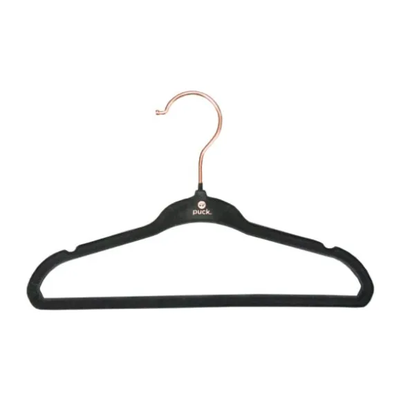 Puck Kledinghanger - Antislip - 6 Stuks - Ecru