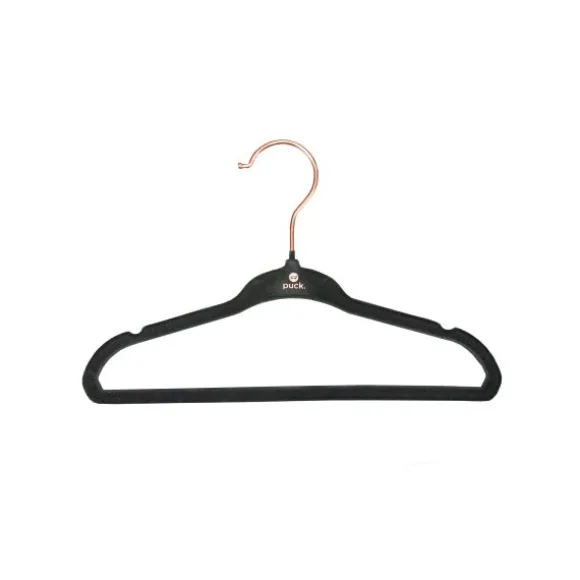 Puck Kledinghanger - Antislip - 6 Stuks - Ecru