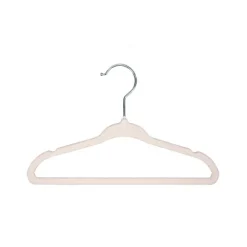 Puck Kledinghanger - Antislip - 6 Stuks - Ecru