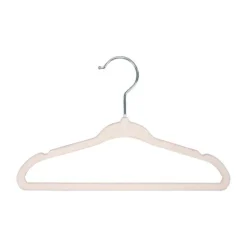 Puck Kledinghanger - Antislip - 6 Stuks - Ecru