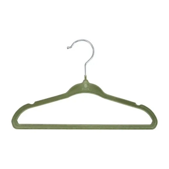 Puck Kledinghanger - Antislip - 6 Stuks - Ecru