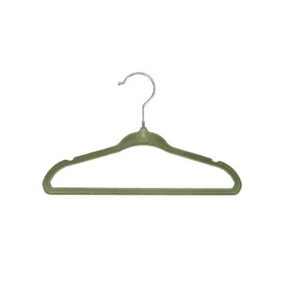 Puck Kledinghanger - Antislip - 6 Stuks - Ecru