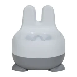 Puck Konijn Potje Wit / Grijs