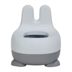 Puck Konijn Potje Wit / Grijs