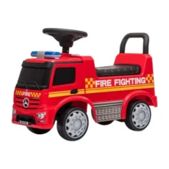 Puck Loopauto - Mercedes Brandweerauto - Rood