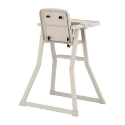 Puck Plain Kinderstoel Zwart