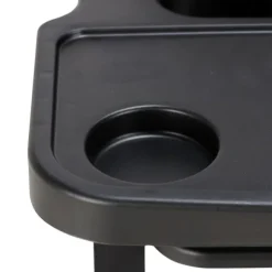 Puck Plain Kinderstoel Zwart