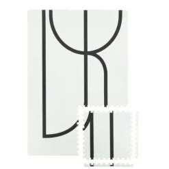 Puck Playmat Lines - Green Sandy