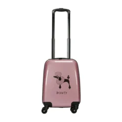 Puck Poodl Kinderkoffer - Rose - 46 cm