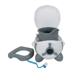 Puck Vliegtuig Potje Wit / Grijs