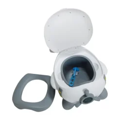 Puck Vliegtuig Potje Wit / Grijs