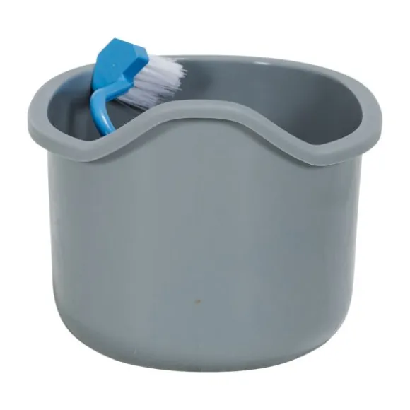 Puck Vliegtuig Potje Wit / Grijs