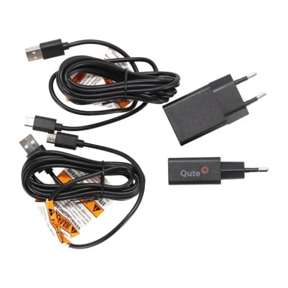 Qute Beeldbabyfoon Q-Connection Smart WIFI 2-IN-1 5HD - Zand