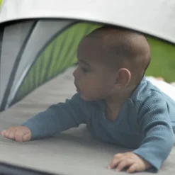 Qute Q-Camp Babytent - Black / Desert