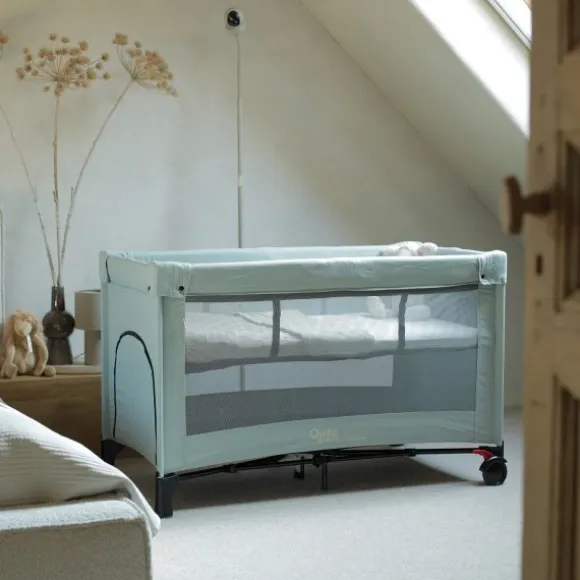 Qute Q-dream Campingbed easyfold green