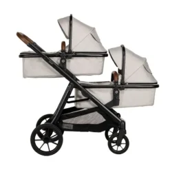 Qute Q-Twin Duowagen - Jeans Clay